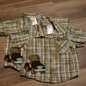 Twin Safari button ups